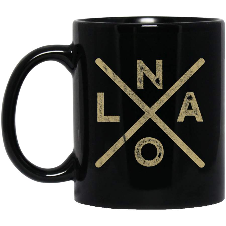 Vintage New Orleans Vintage NOLA NOLA X Coffee Mug