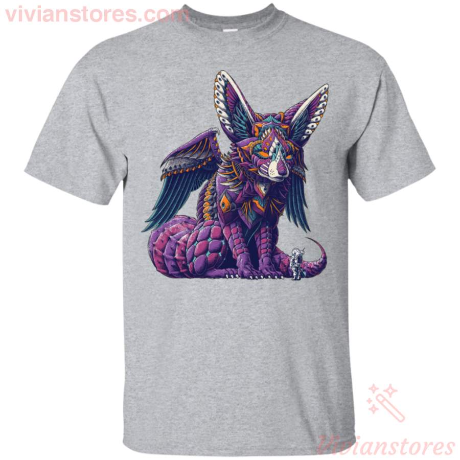 Space Fox Light Color T-Shirt