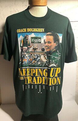 Vintage 90S 7Up Coach Mike Holmgren Green Bay Packers Rap Style Shirt