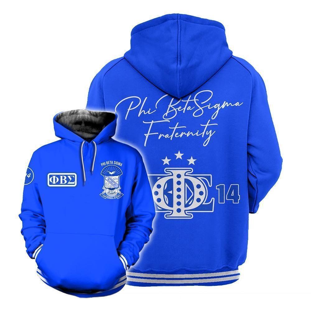 Greek Life Hoodie – Phi Beta Sigma Frat Inc 1914 Hoodie