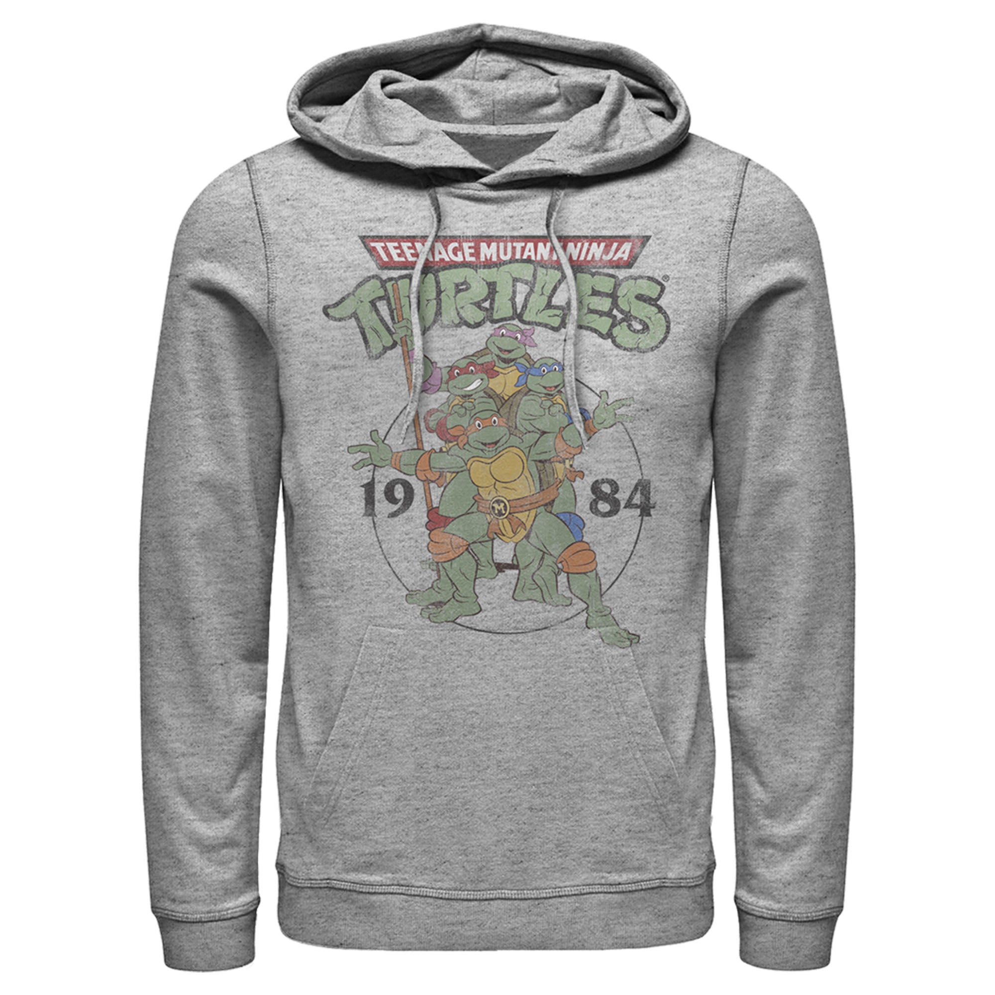 Men’S Teenage Mutant Ninja Turtles 1984 Heroes Pull Over Hoodie