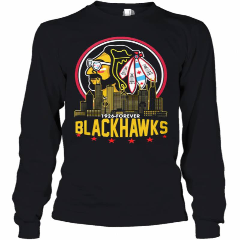 Chicago Blackhawks 1926 Forever Youth Long Sleeve