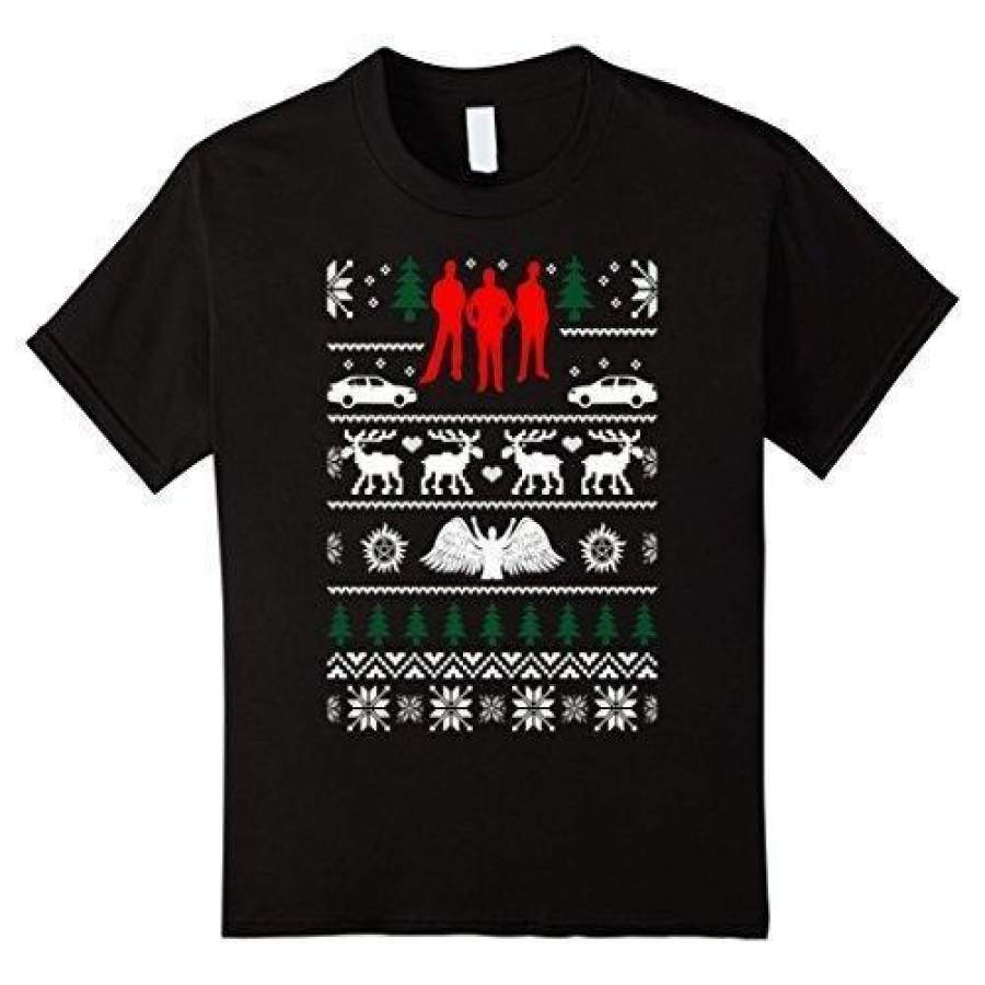 Supernatural Ugly Christmas Sweater Xmas T Shirt Christmas Gift Ideas