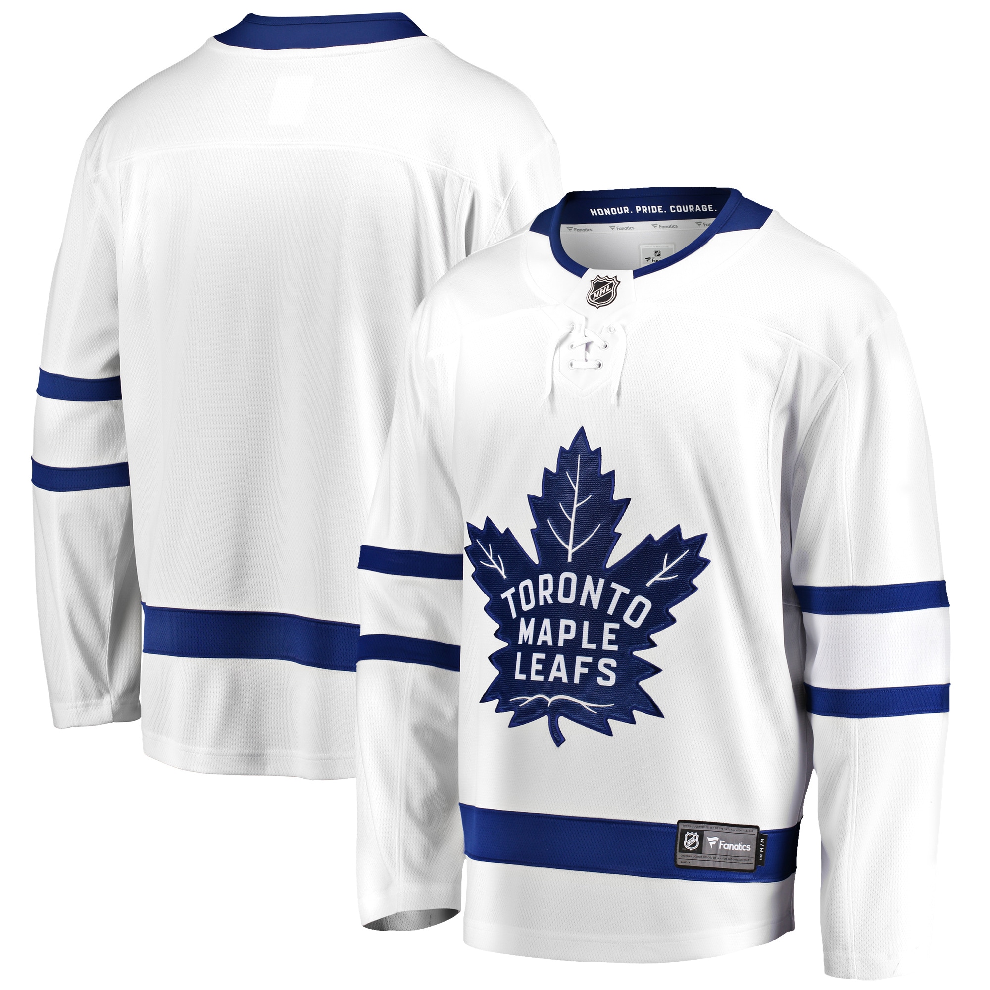 Men's Toronto Maple Leafs White Breakaway Away Jersey