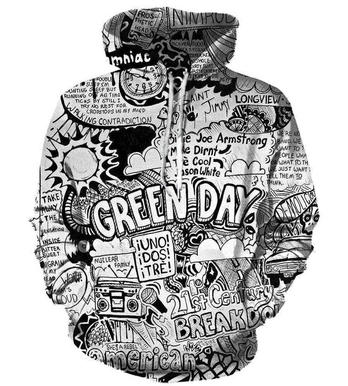 Green Day Hoodies