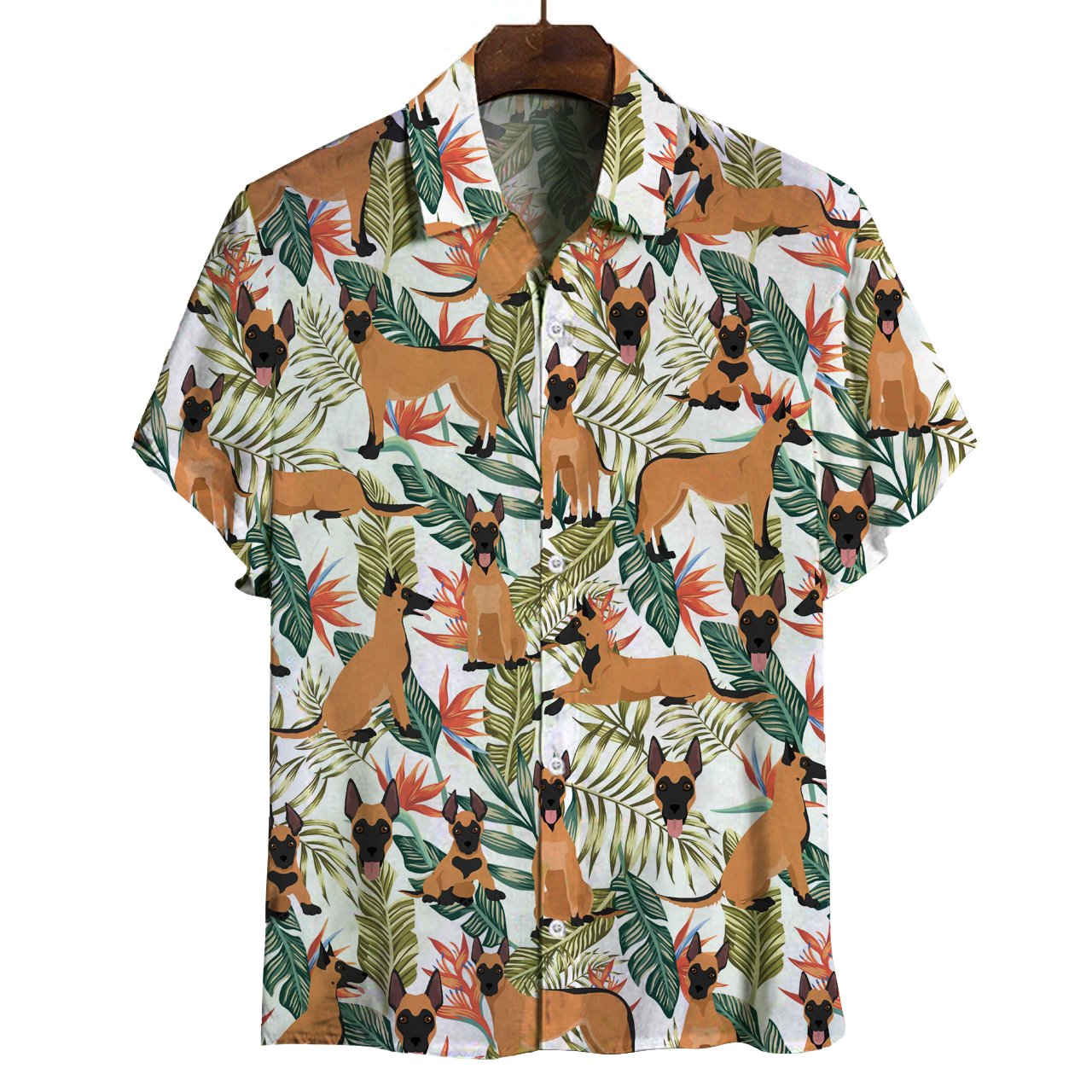 Belgian Shepherd Hawaii Shirt Ha78309