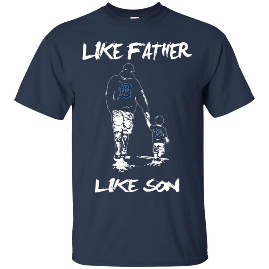 Happy Like Father Like Son Detroit Tigers T Shirts