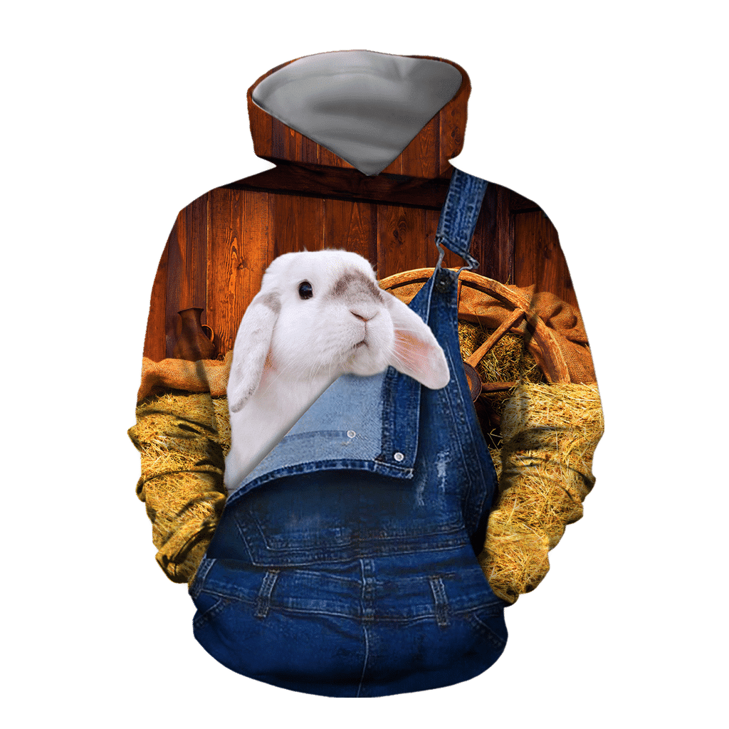 Baby Rabbits Hoodie T-Shirt Sweatshirt For Men And Women