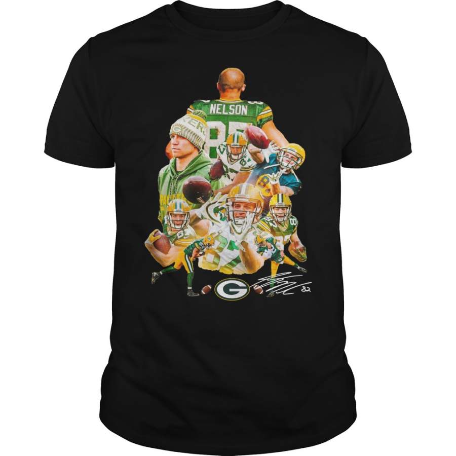 Jordy Nelson Green Bay Packers signature T-Shirt