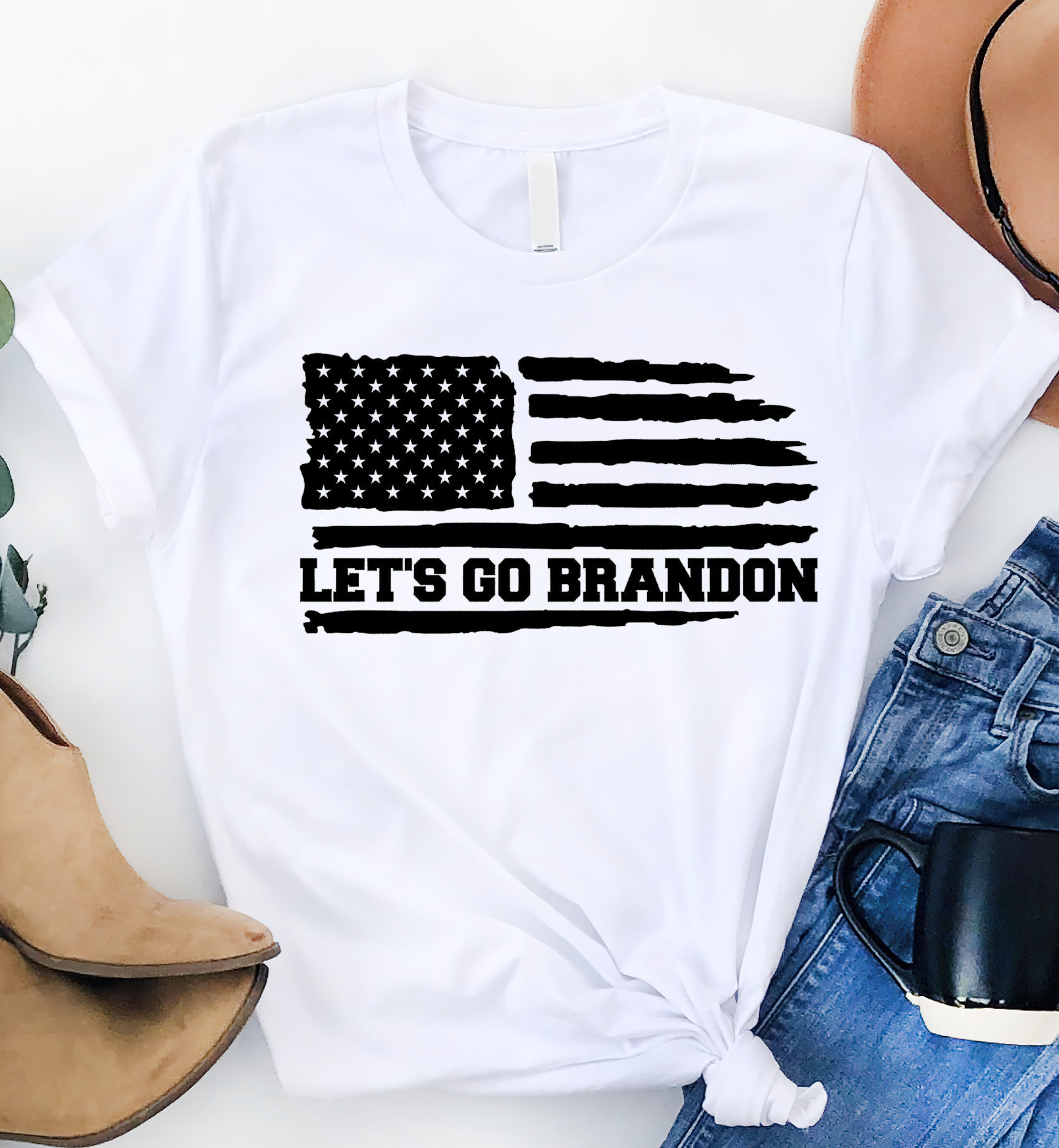 American Flag Let’S Go Brandon Lgb Standard/Premium T-Shirt Hoodie