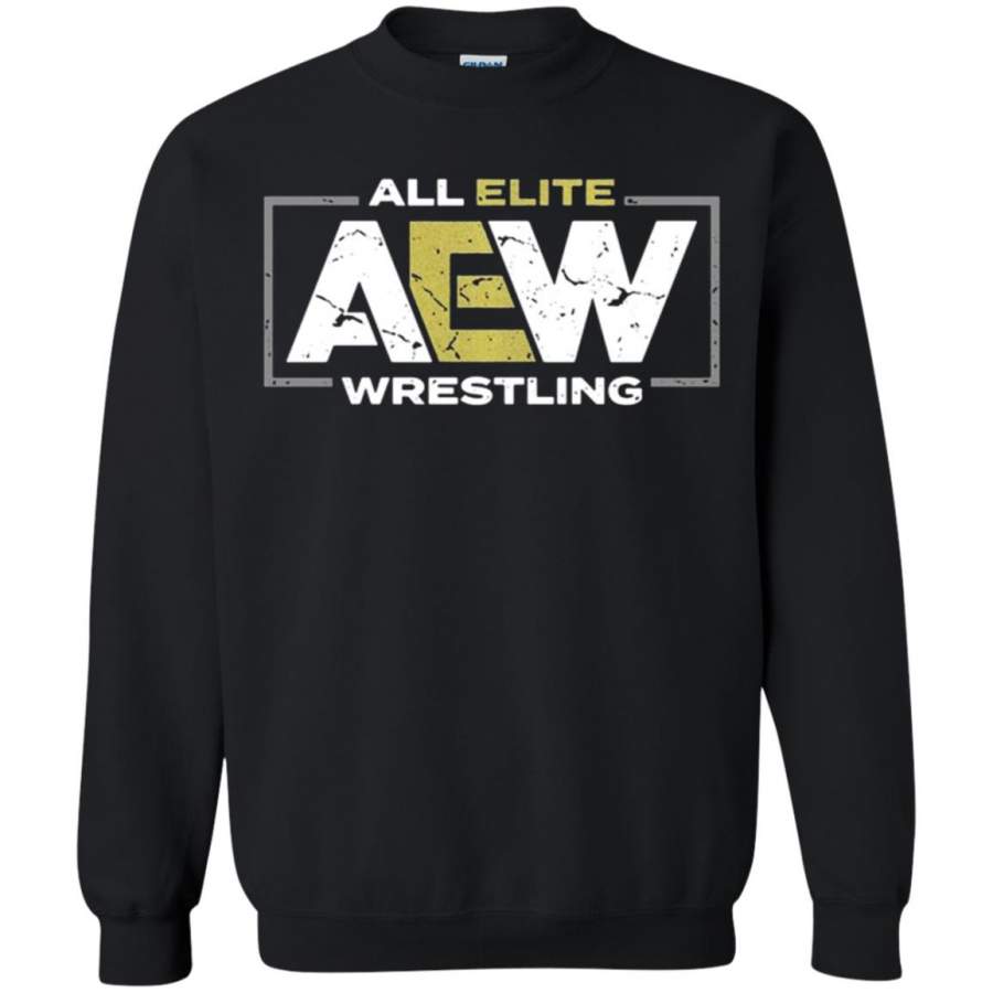 All Elite AEW Wrestling AEW Logo Sweatshirt T-Shirt