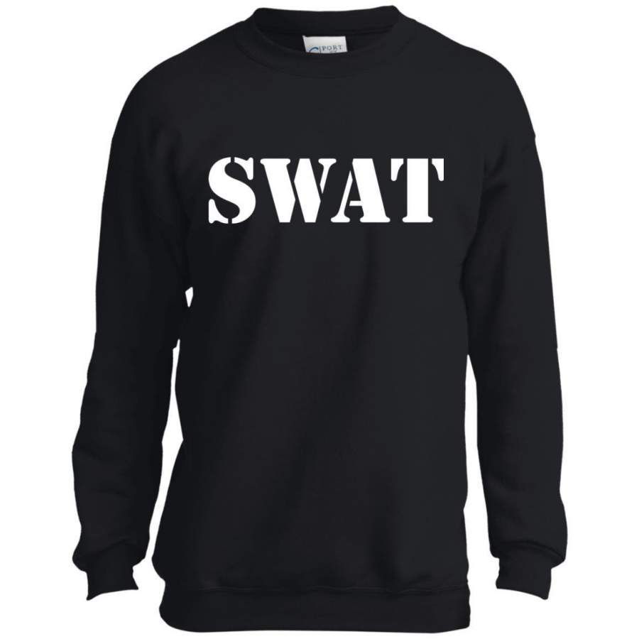 SWAT Police, for Police Officer Halloween Costume Youth LS shirt/Sweatshirt/Hoodie