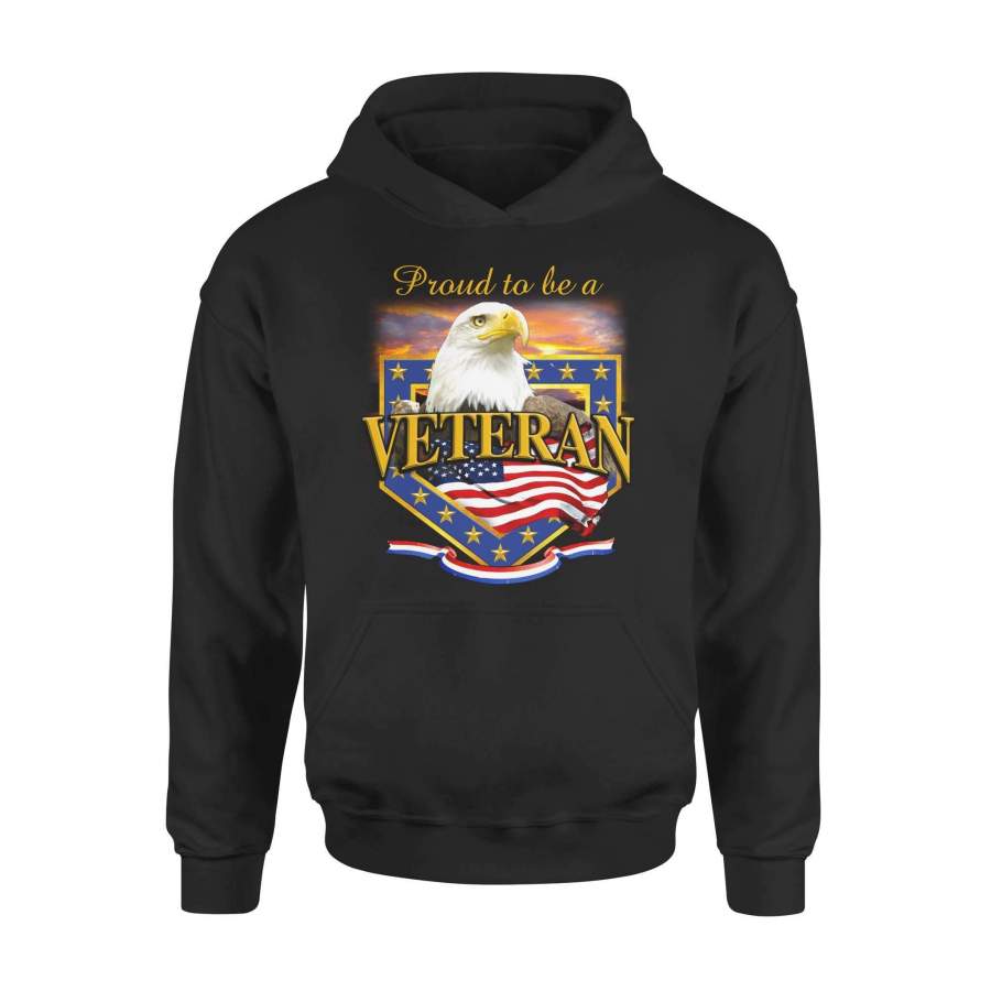 Veteran – Proud to be a Veteran – Standard Hoodie