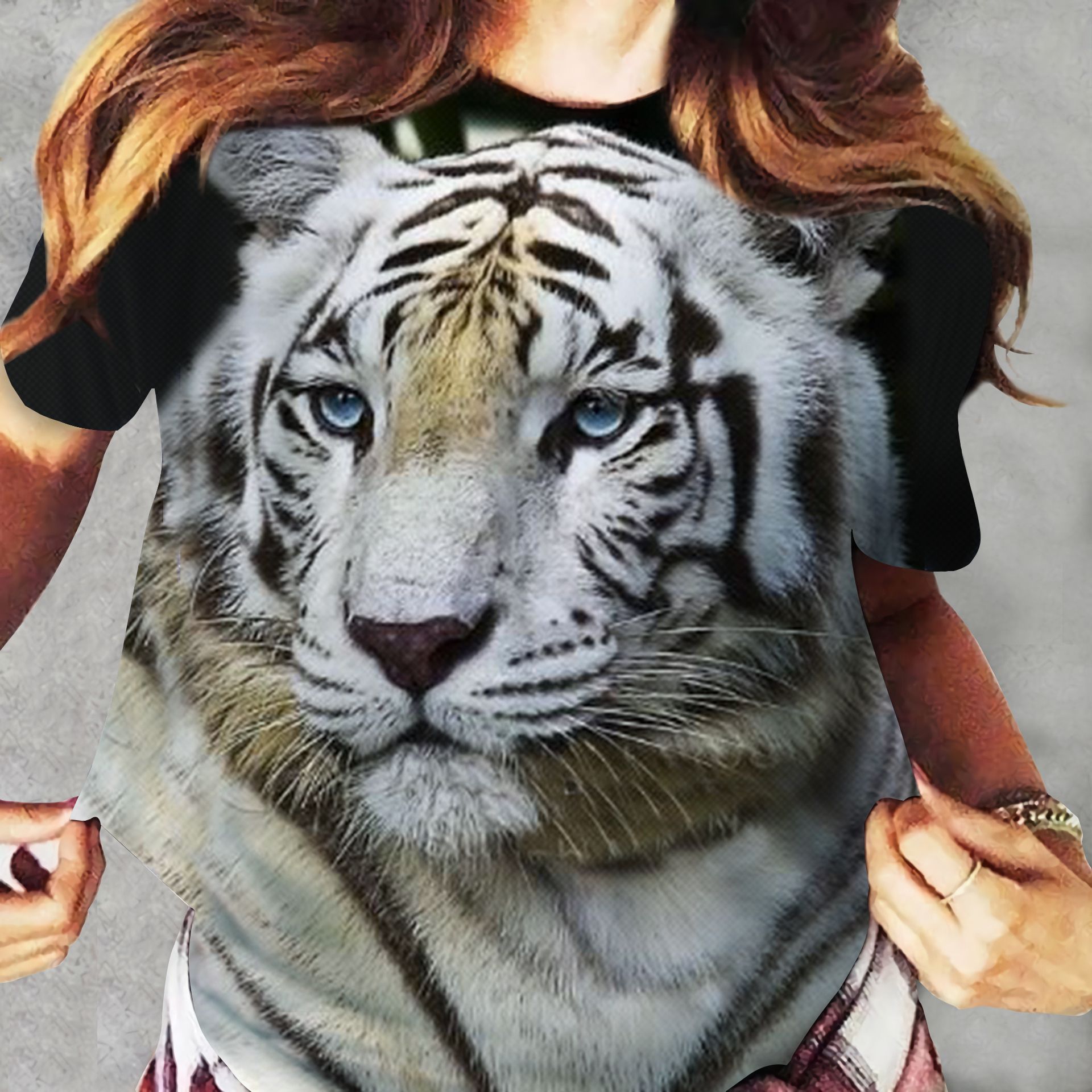 Tiger Ver02 Dadj220721Lcta Unisex 3D T-Shirt All Over Print