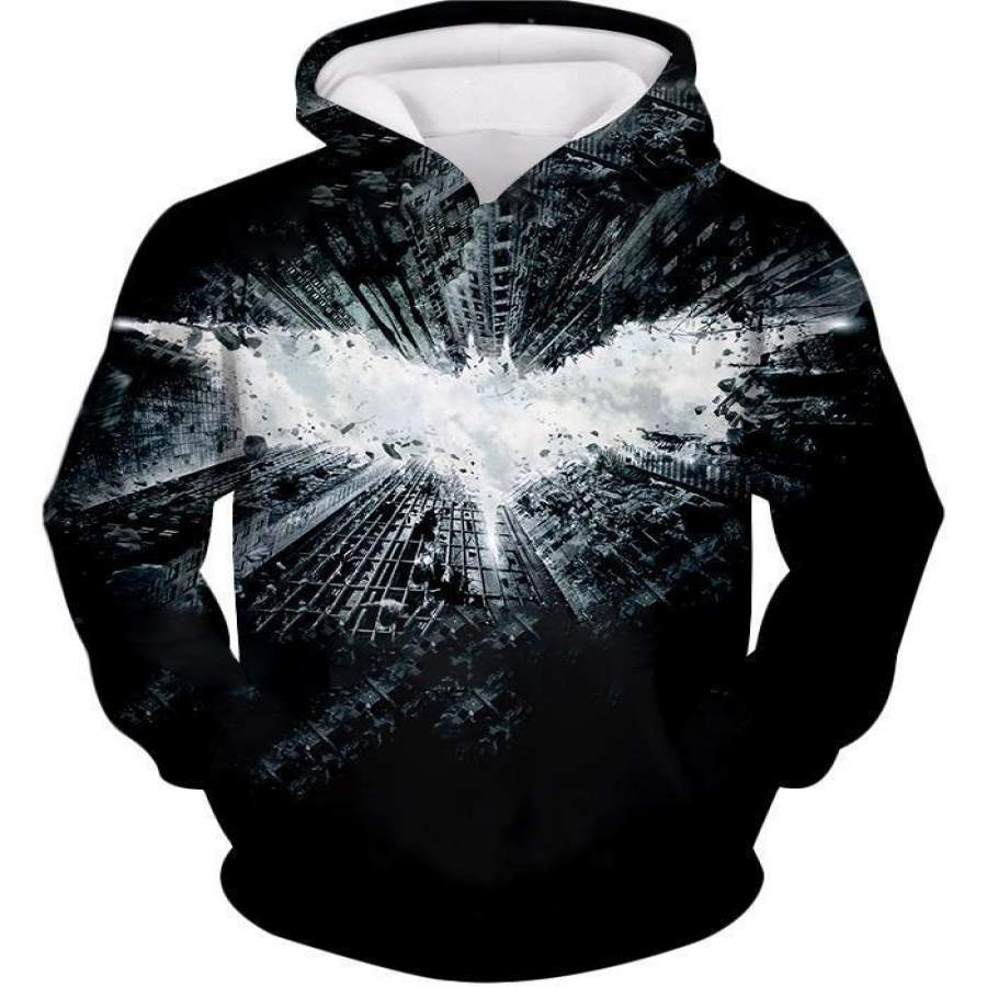 Ultimate Batman Logo Graphic Promo  Hoodie