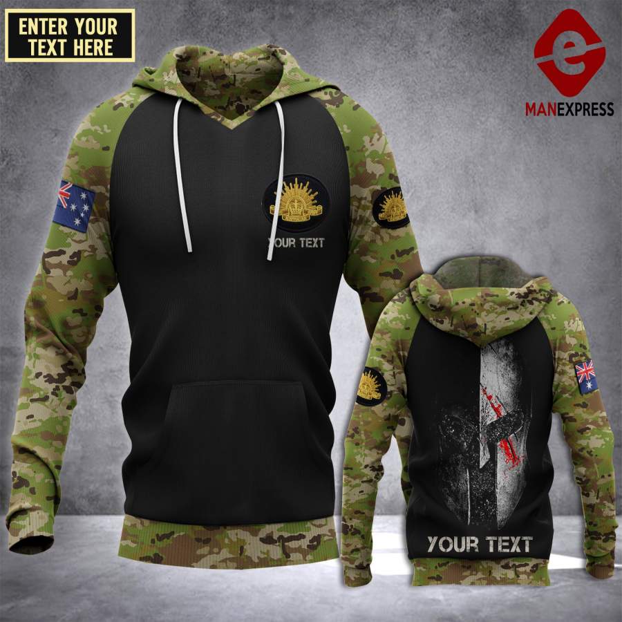 VH CUSTOMIZE AUSTRALIA ARMY 0301 – 3D ALL OVER PRINT