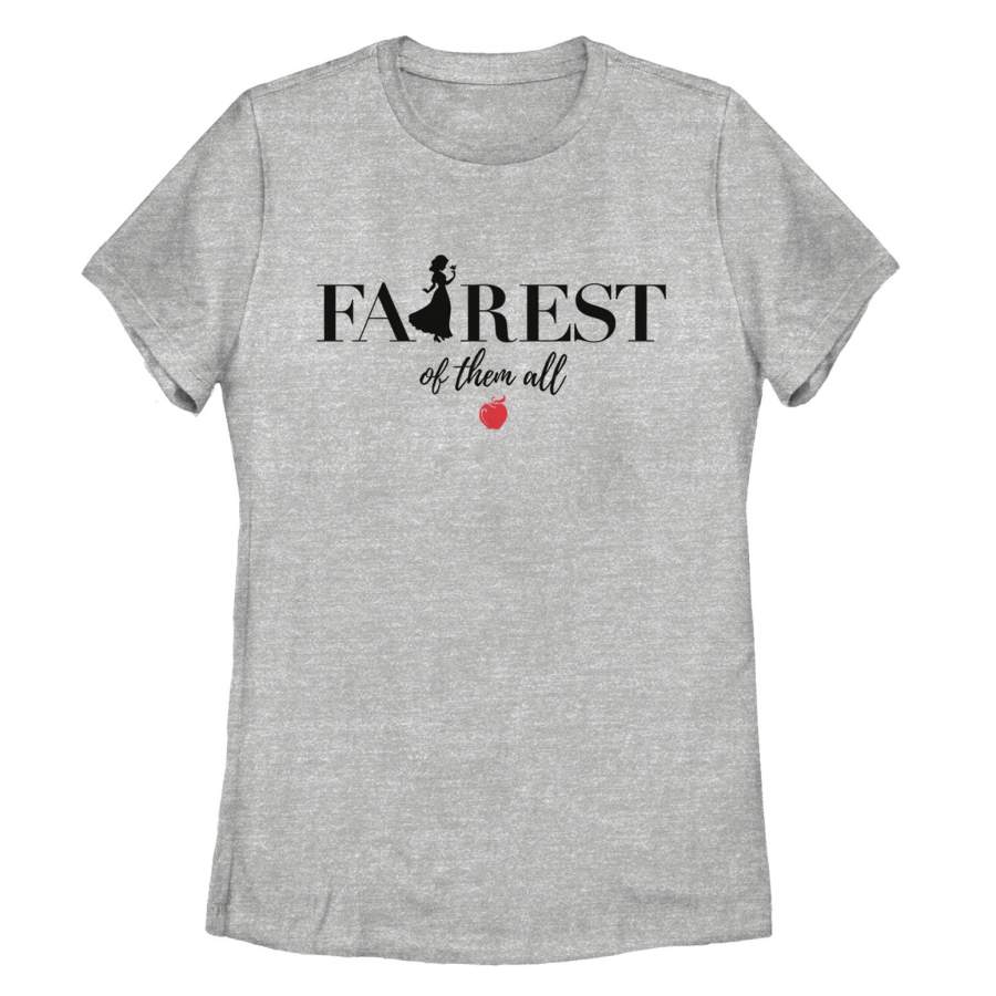 Snow White and the Seven Dwarves Women’s Fairest Silhouette  T Shirt