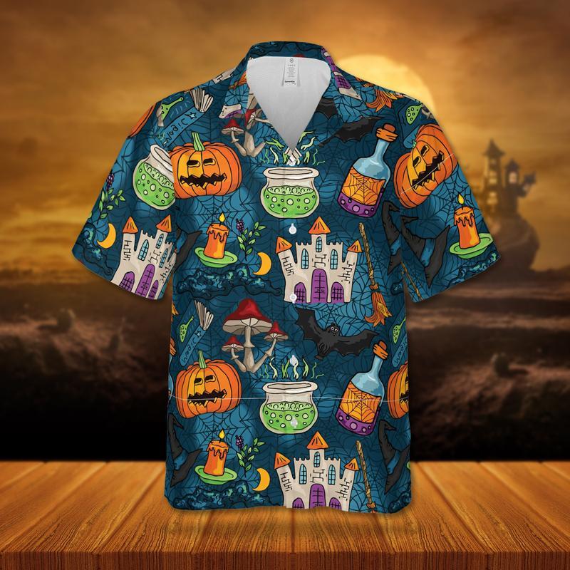 The Castle Halloween Aloha Hawaii Shirts For Men Women Ha100877