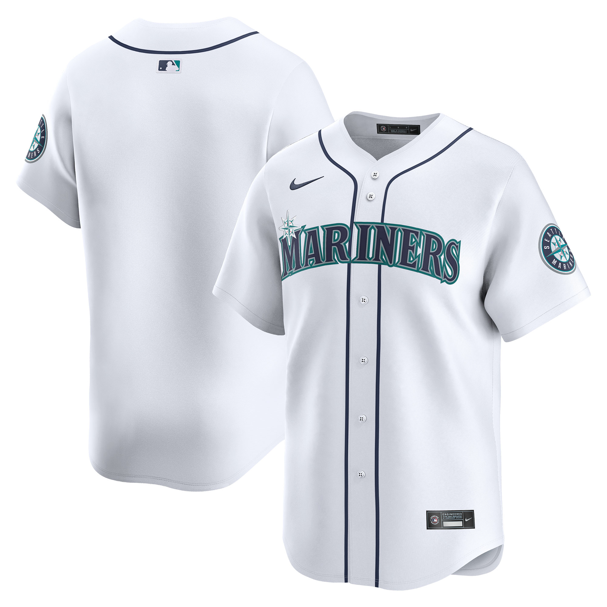 Seattle Mariners Home Limited Jersey – White