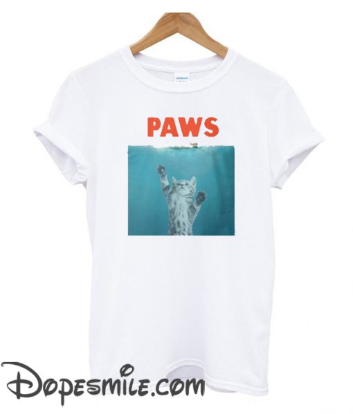 Paws – Cat Kitten Meow Parody  cool T-shirt