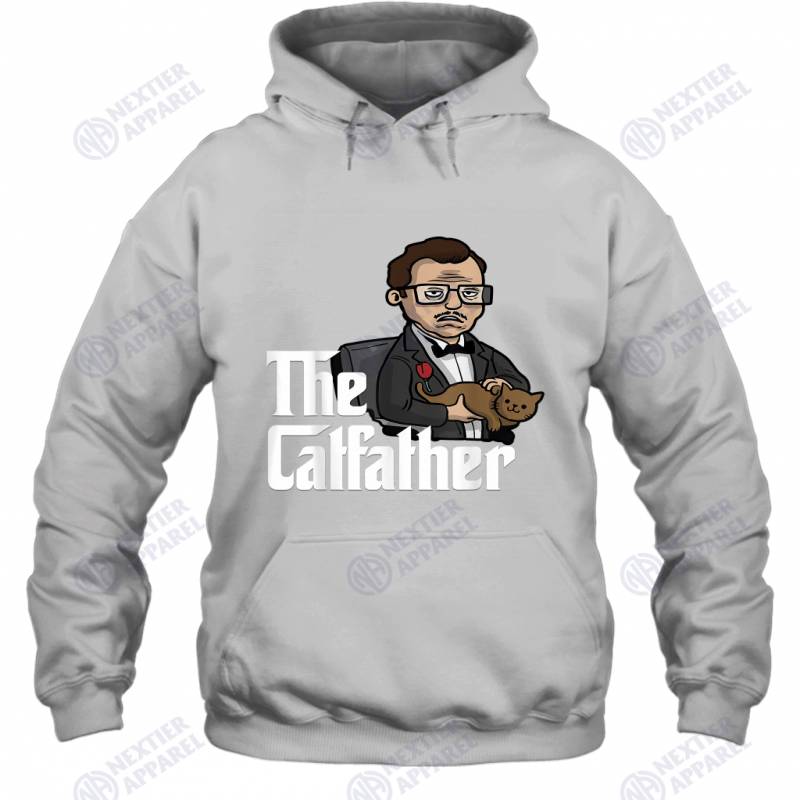 The CatFather , Funny Cat Dad, Father Of Cats Gift Hoodie