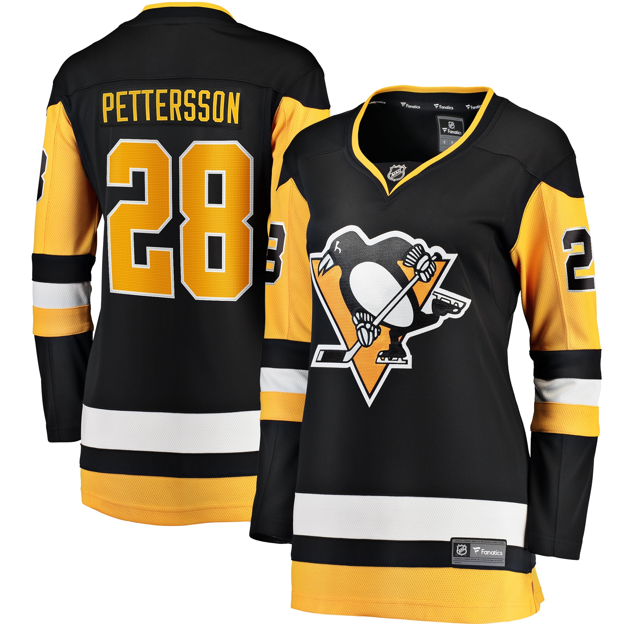 Marcus Pettersson Pittsburgh Penguins Branded Women's Home Breakaway Player Jersey – Black 2