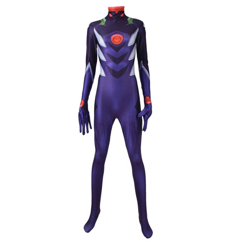 Anime Ayanami Rei Cosplay Costumes Girls Woman White Rei Jumpsuits Zentai Halloween Bodysuit Adults Kids alx