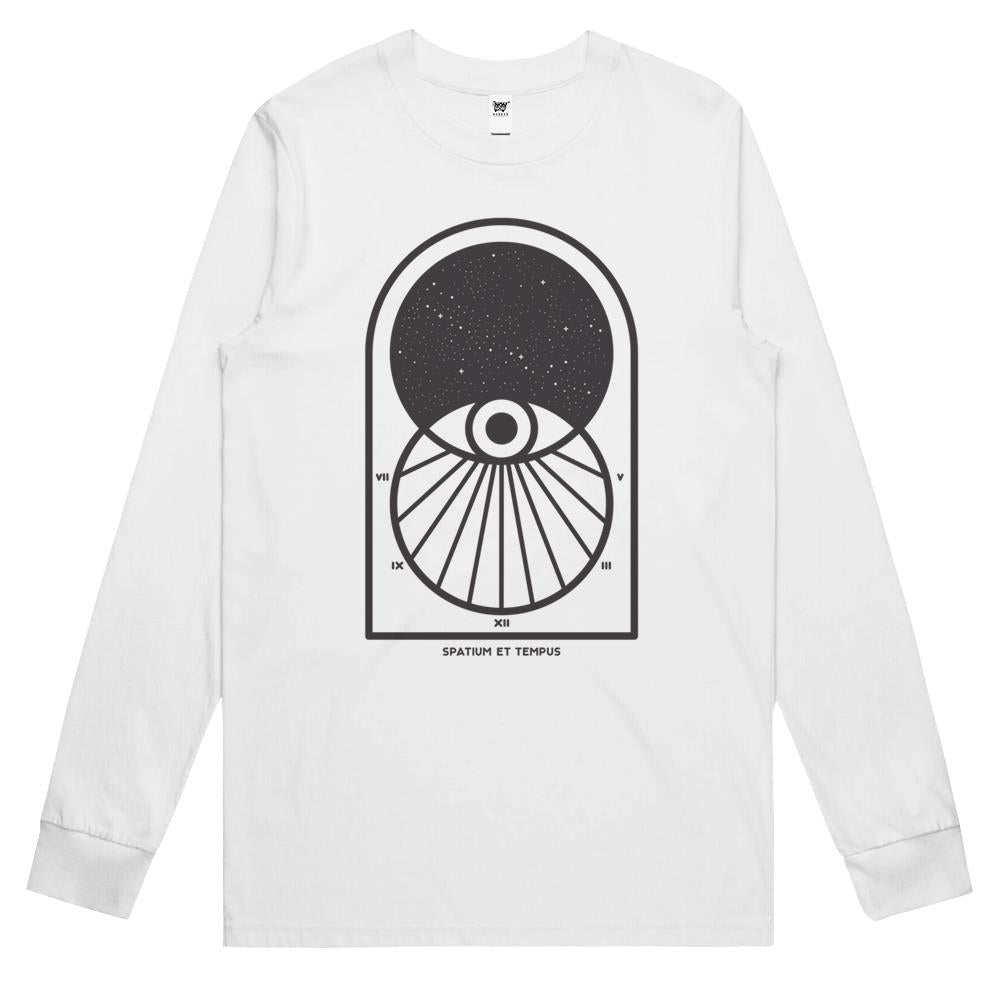 Space And Time Long Sleeve T Shirts