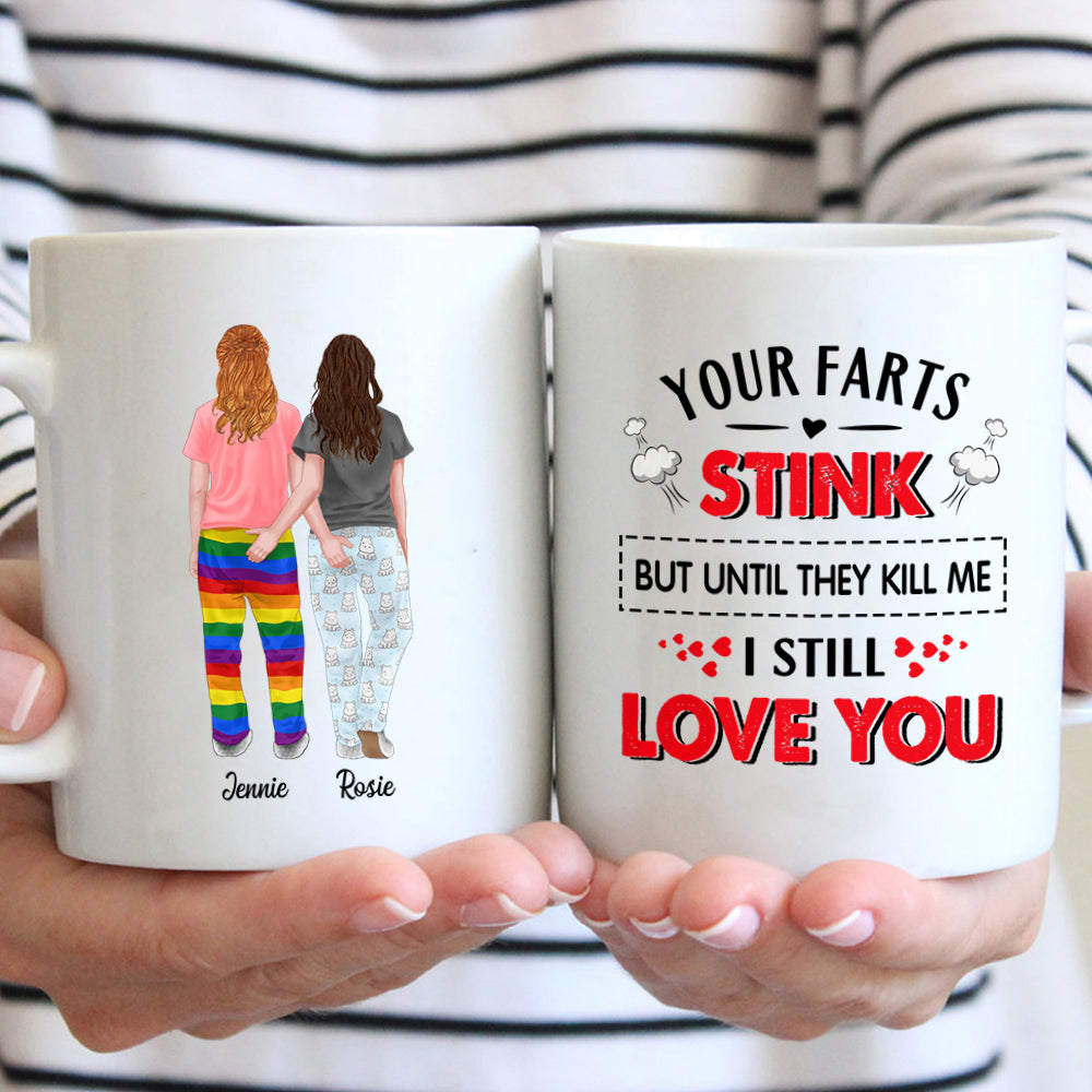 Funny Custom Lgbt Mug, Les Pride Mug, Best Gift For Lbgt Friends, Anniversary Gift, Valentine’S Day Gift, Christmas Gift For Lesbian Hg98