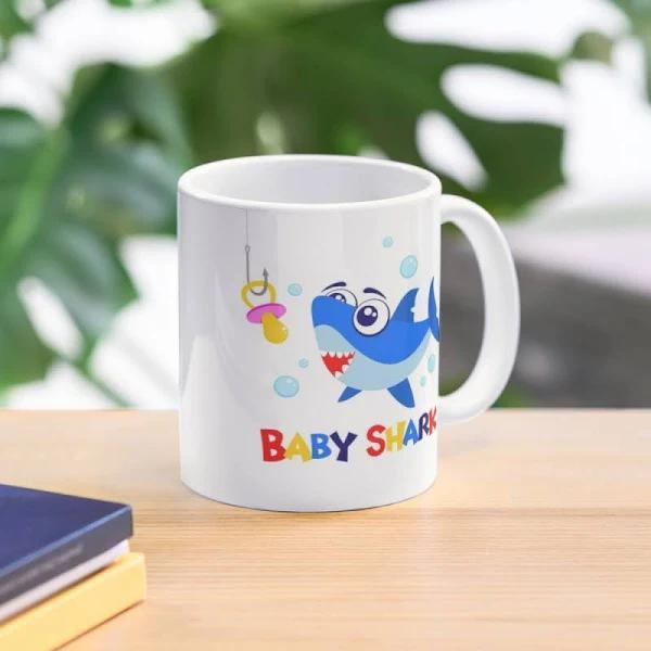 Baby Shark Mug | Redbubble Shark Mugs