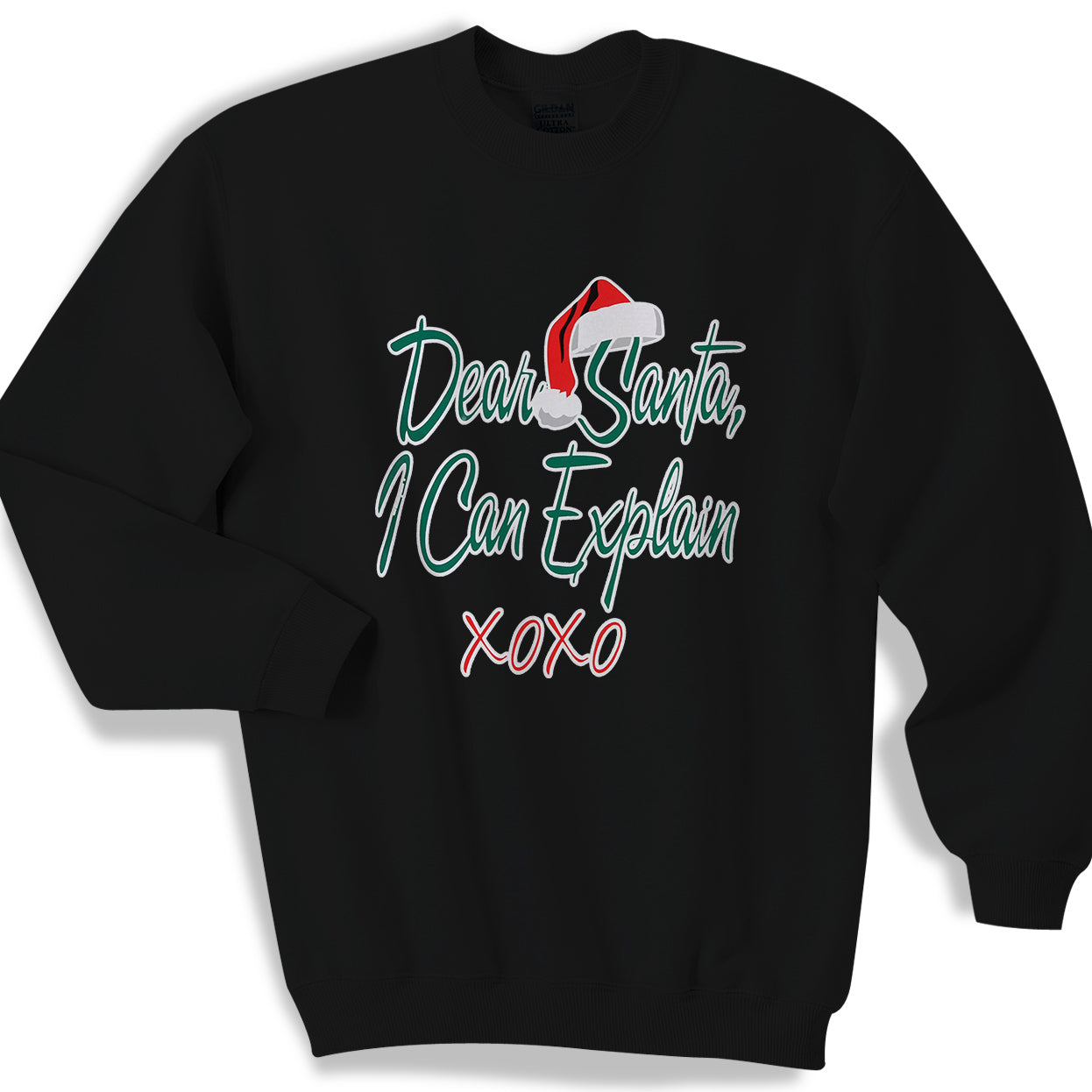 Ugly Christmas Dear Santa I Can Explain Xoxo Sweater Sweatshirt