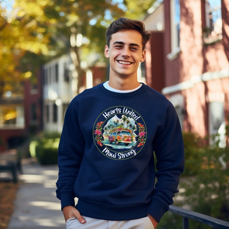 Maui Strong Crewneck And Donation, Pray For Maui Sweatshirt, Hawaii Shirt, Lahaina Fire, Maui Sweatshirt, Lahaina Hawaii Crew Sws1877