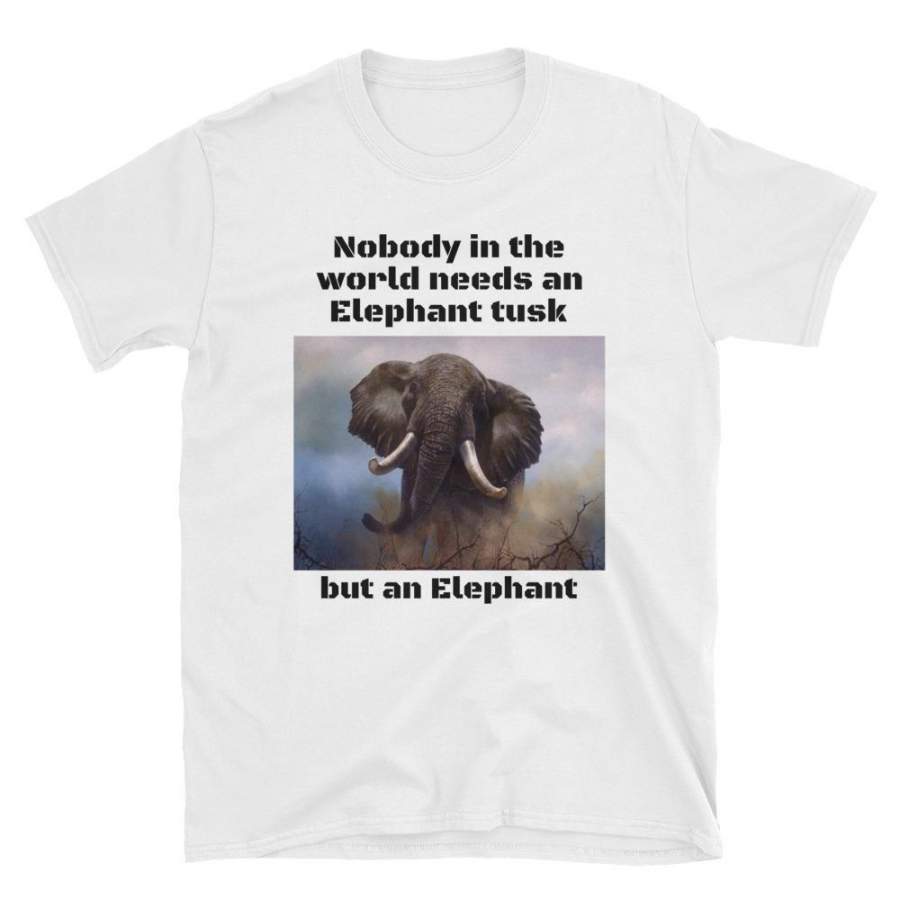 Elephant Tusk Short-Sleeve Unisex T-Shirt