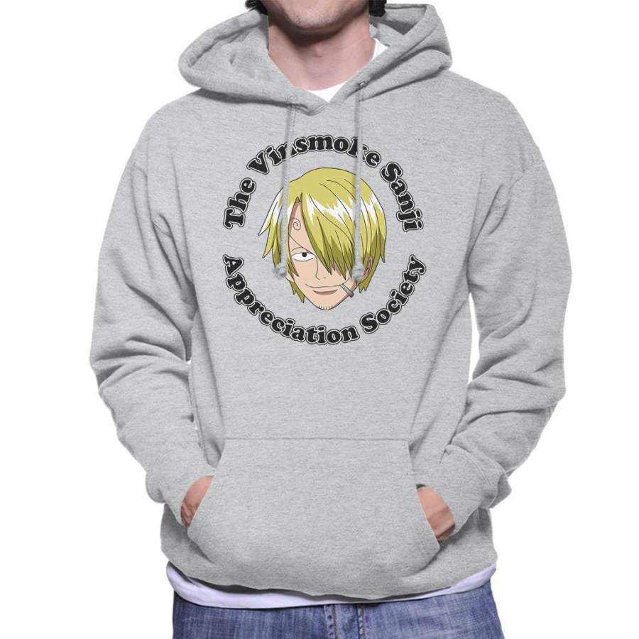 The Vinsmoke Sanji Appreciation Society One Piece Men’s Hooded Sweatshirt