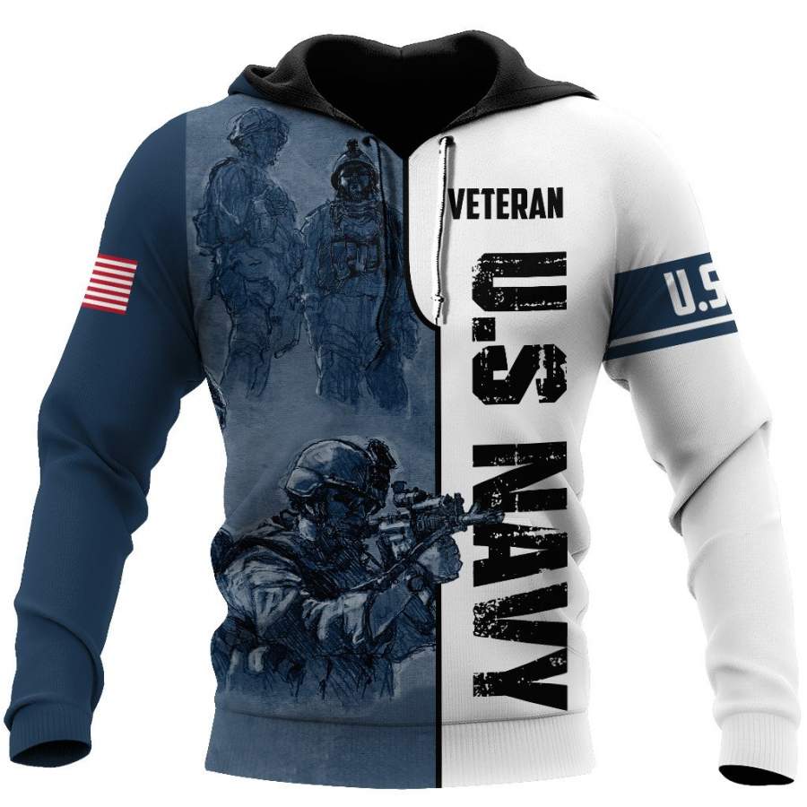 US Navy3D All Over Printed Unisex Shirts