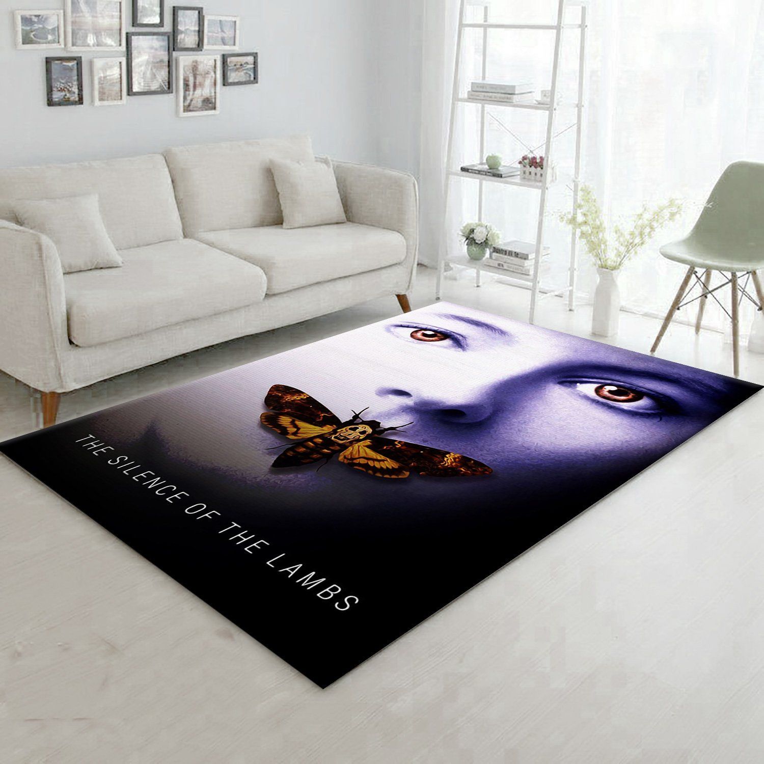 The Silence Of The Lambs Area Rug Art Painting Movie Rugs Home US Decor