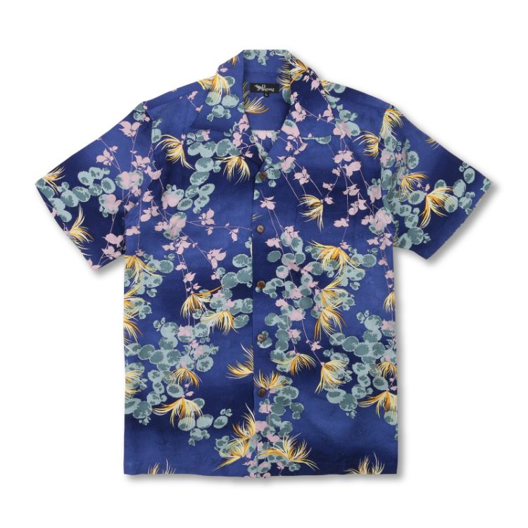 Leaf Blue Nice Design Hawaii Shirt Ha30273