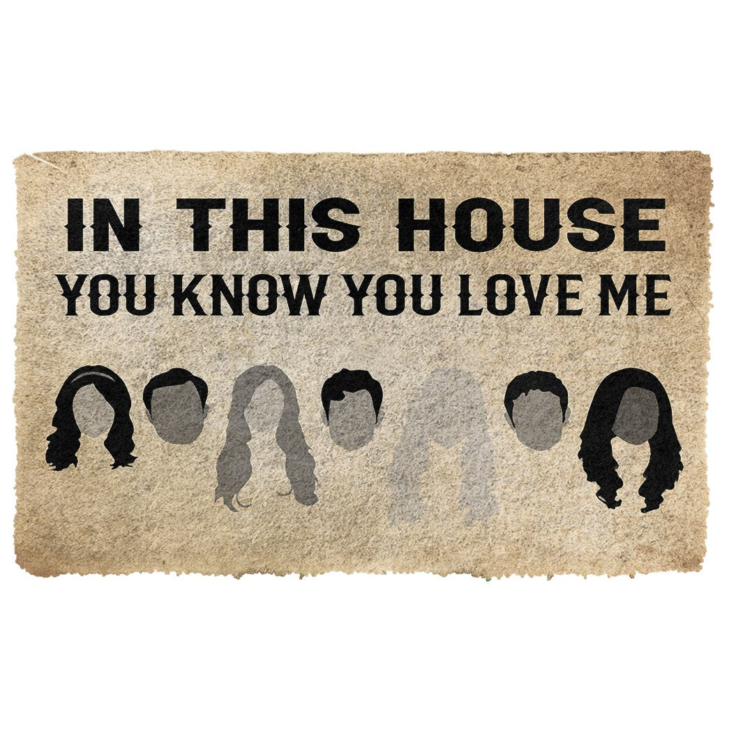 Gearhumans 3D You Know You Love Me Doormat