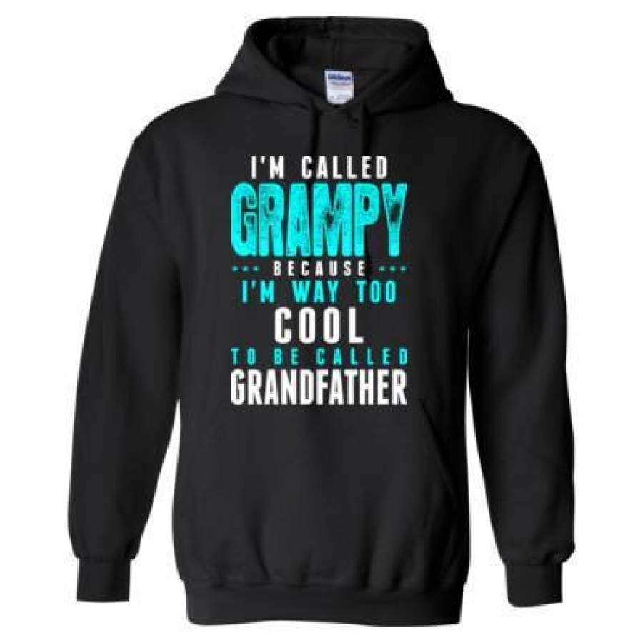 AGR I Am Called Grampy Because Too Cool To Be Called Grandfather – Heavy Blend™ Hooded Sweatshirt