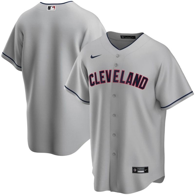 Cleveland Guardians 2020 MLB Personalized Custom Gray Custom Jersey