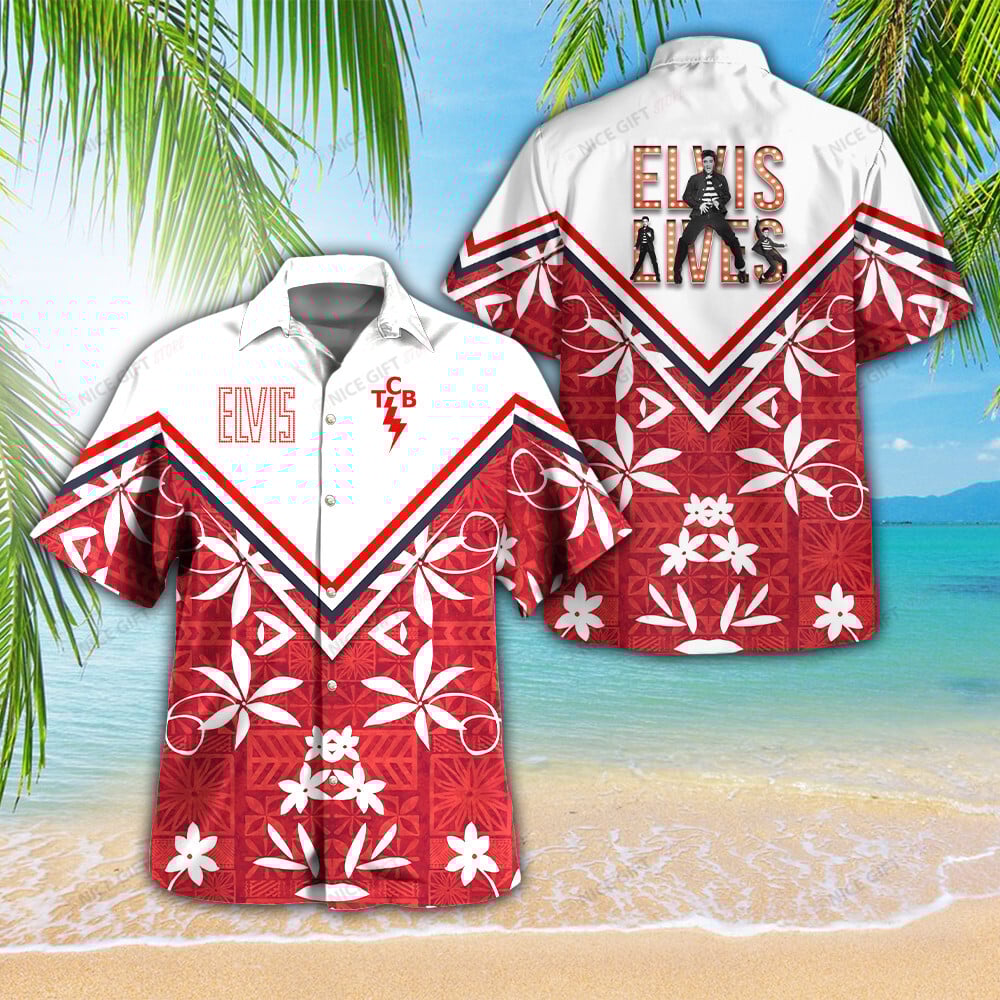 Elvis Presley Hawaiian 3D Shirt 3Hs-C9D5