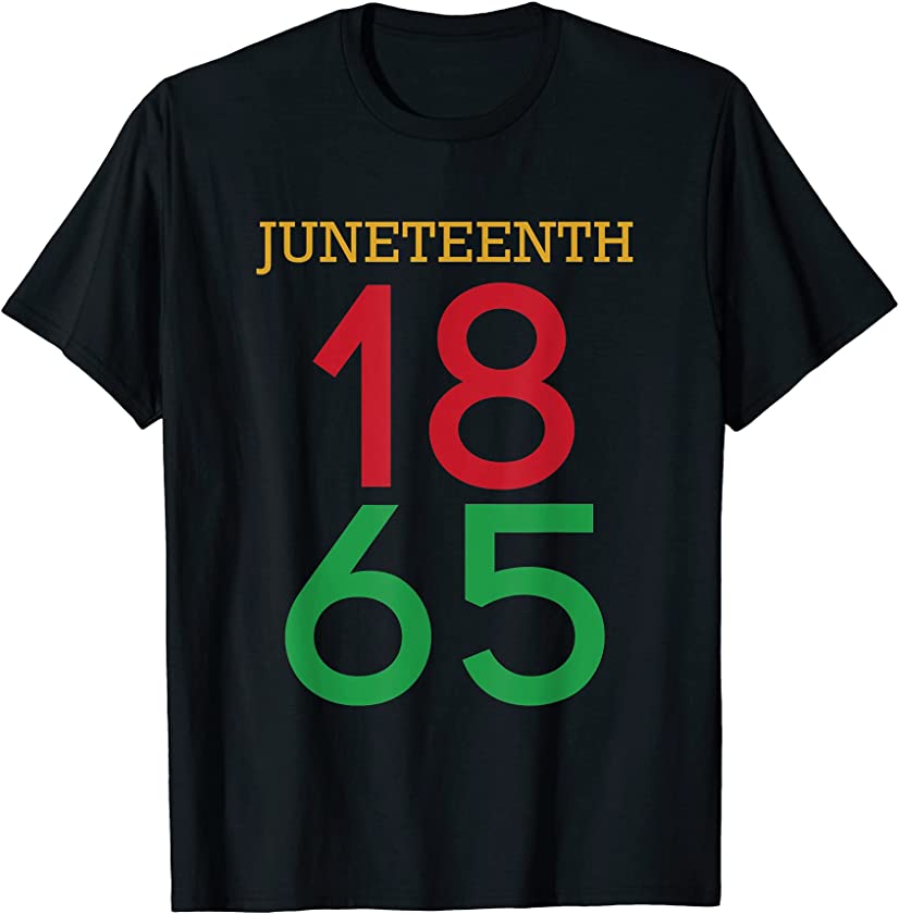 Proud African American Black Independence Day Juneteenth T-Shirt