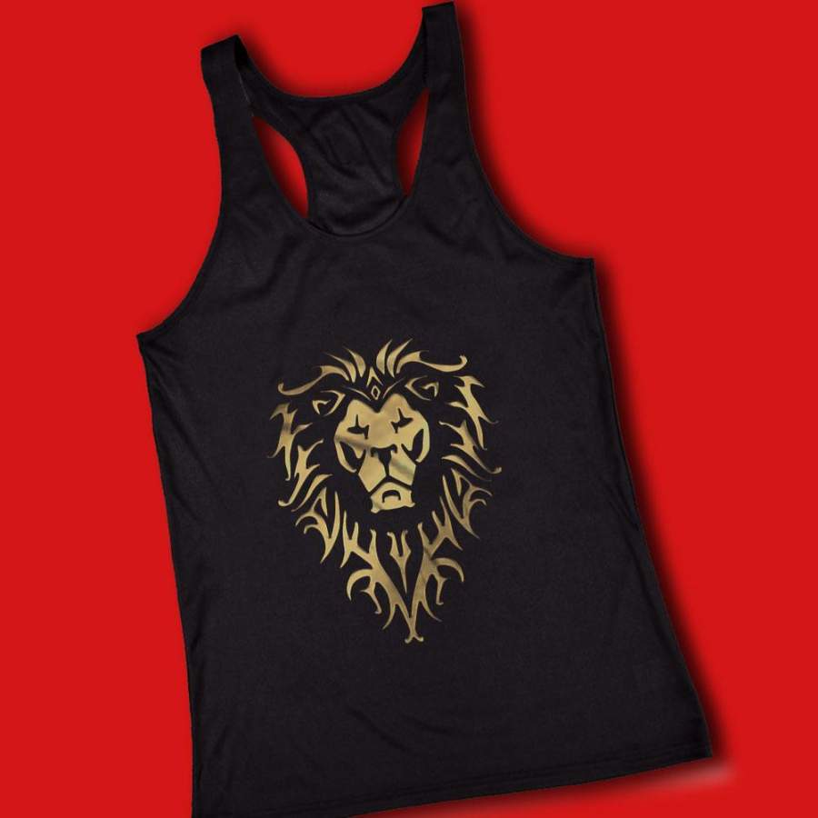 Warcraft Movie T Shirt Lion Wow Alliance Women’S Tank Top