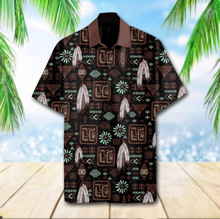 Native Pattern Hawaii Shirt Ha7813