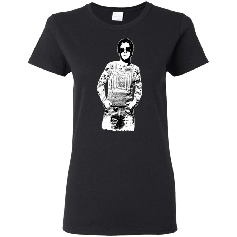 Elton John Mens T Shirt Cream Noddy …