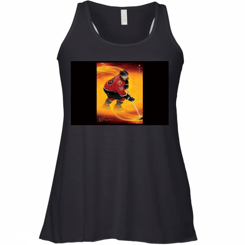 International Jarome Iginla Calgary Flames Racerback Tank