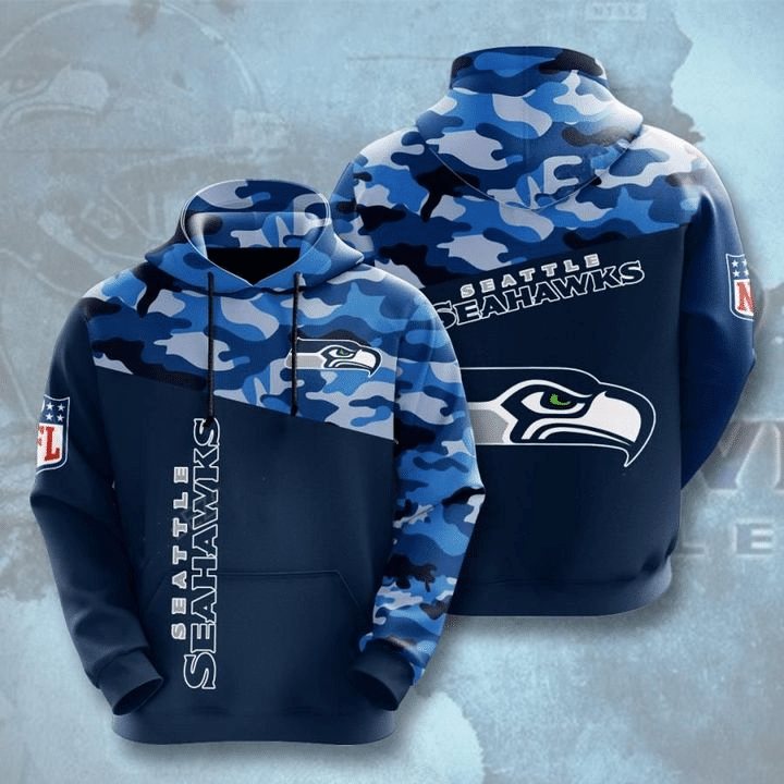 Seattle Seahawks 95 Unisex 3D Hoodie Gift For Fans