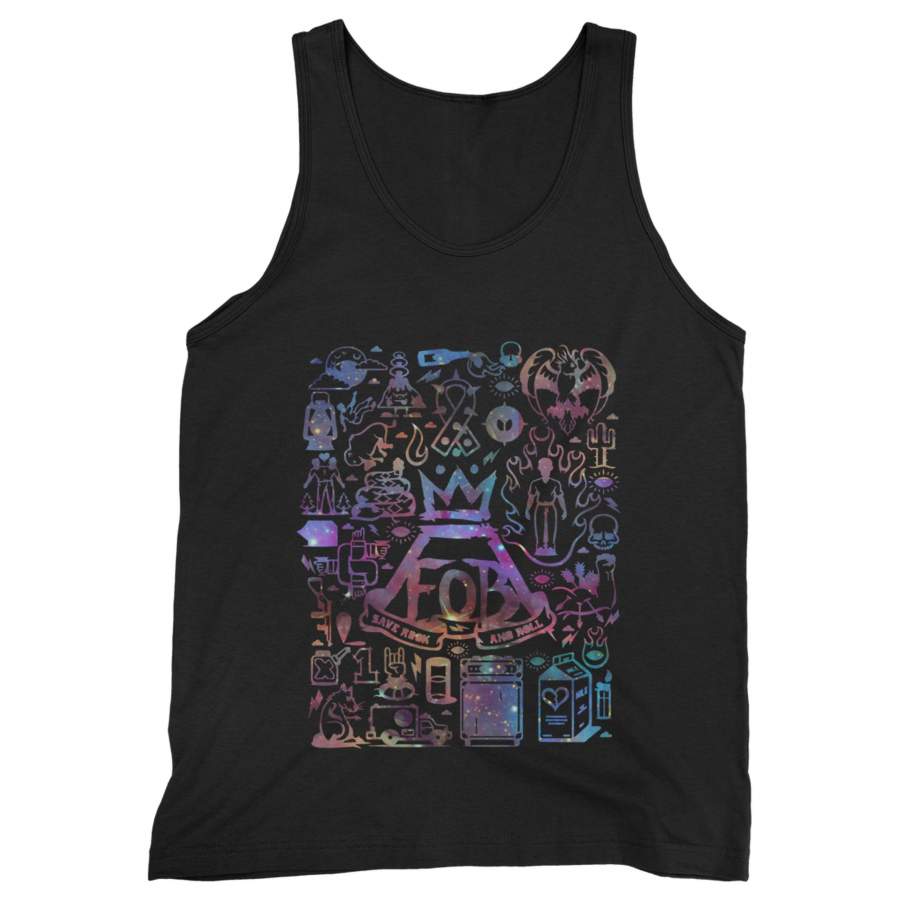 Fall Out Boy Galaxy Man’s Tank Top