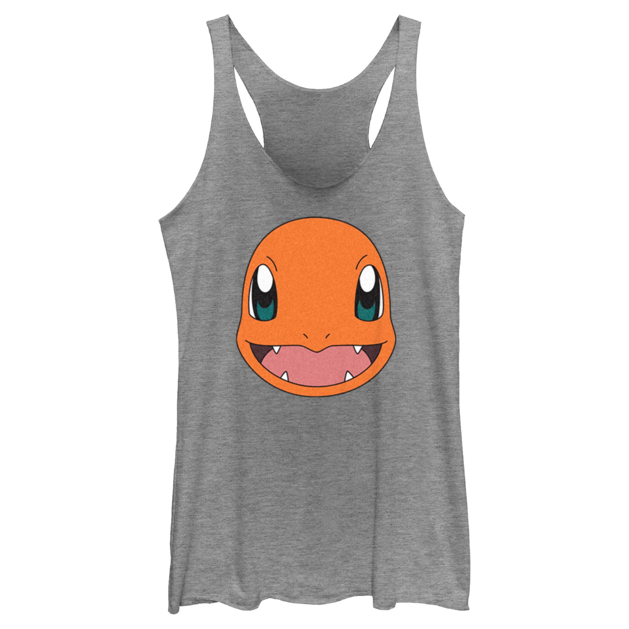 Women’S Pokemon Charmander Smile Racerback Tank Top