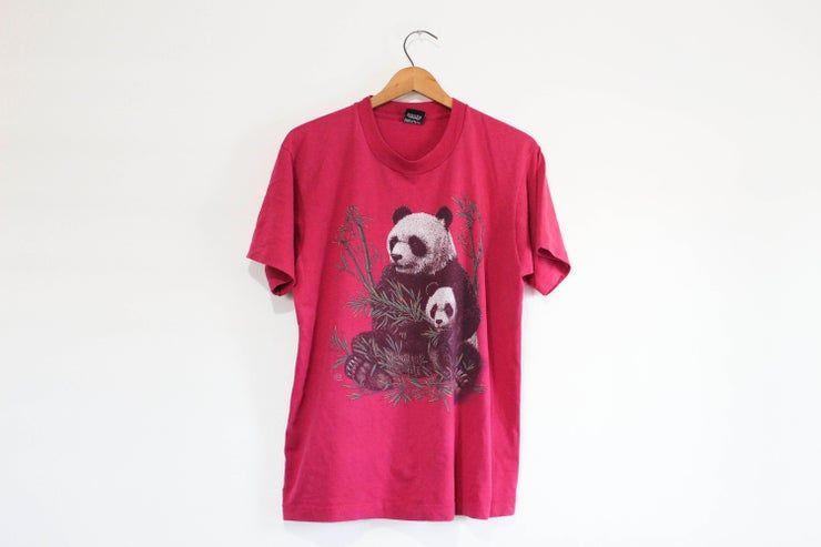 Vintage Pink Panda Bear Shirt